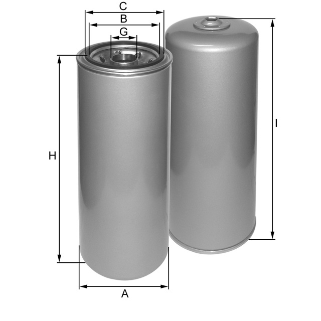 ZP3212 oil filter spin-on