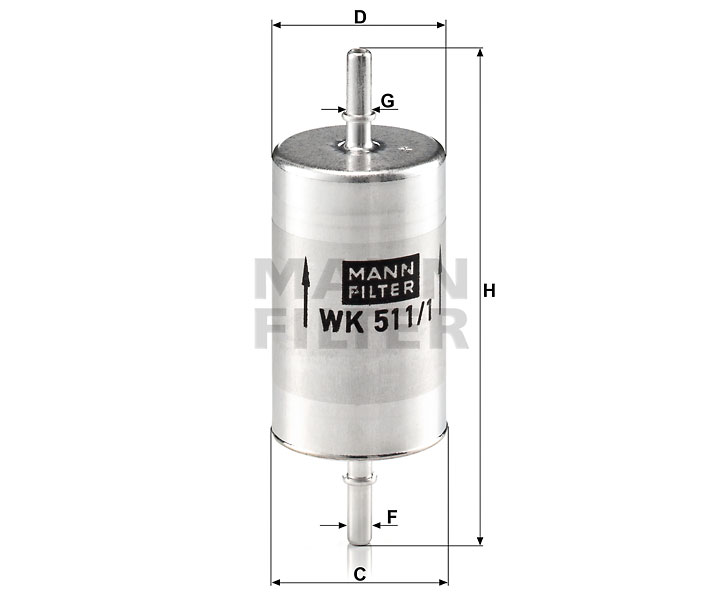 WK 511/1 fuel filter