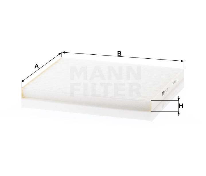 CU 26 017 cabin air filter element