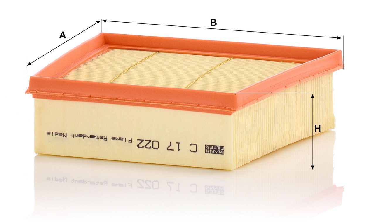 C 17 022 air filter element