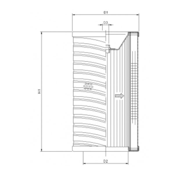 R701T40 hydraulic filter element