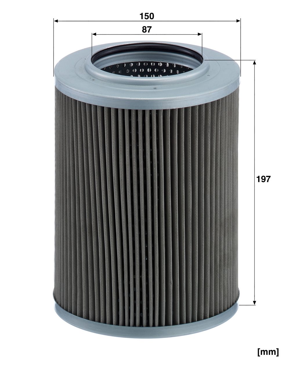 HD 155 hydraulic filter element