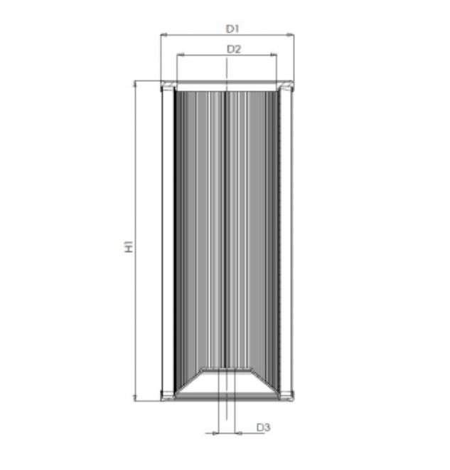 E722G25 hydraulic filter element