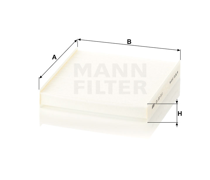 CU 22 011 cabin air filter element