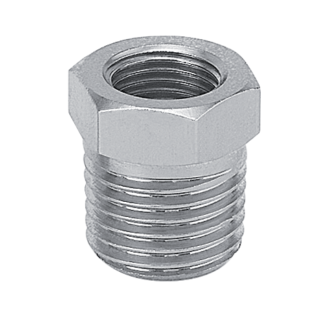 A4 1218 tapered male/parallel female reducer