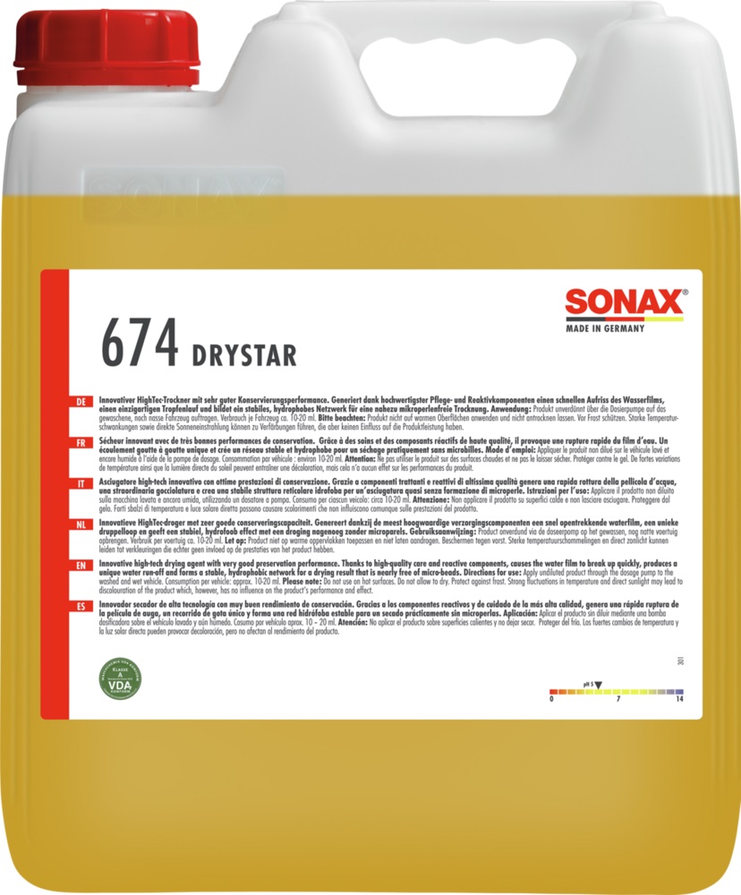 SONAX DryStar - 10 liters
