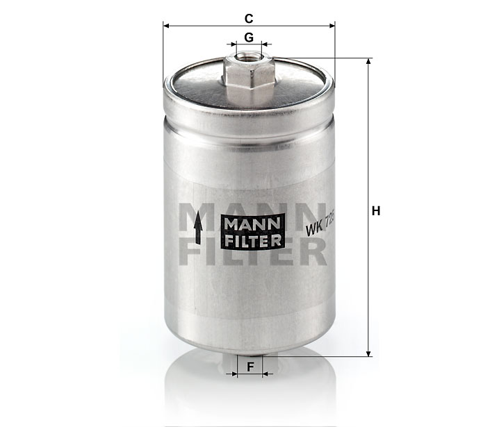 WK 725 fuel filter