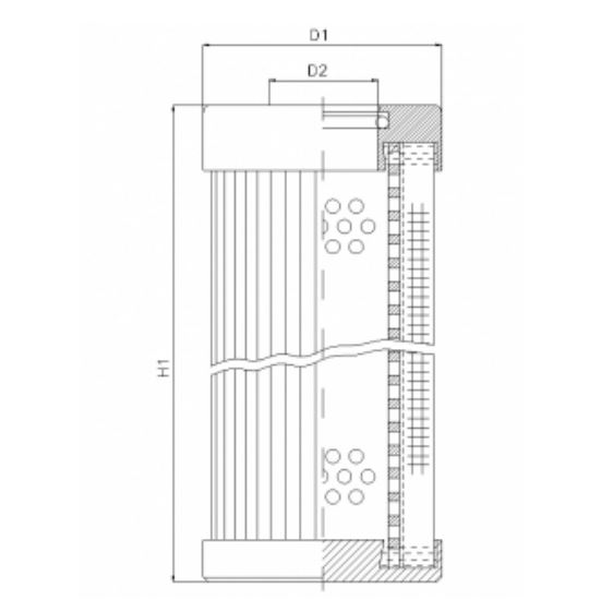 D1101G06BV hydraulic filter element