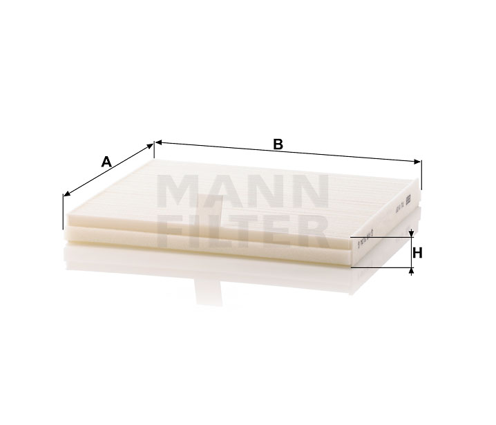 CU 2137 cabin air filter element