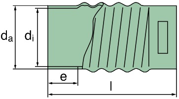 39 000 27 214 corrugated hose