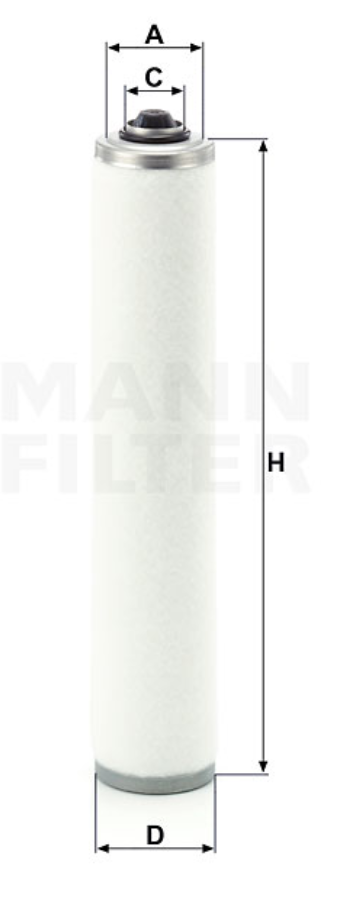 LE 9019 air/oil separator element (vacuum)