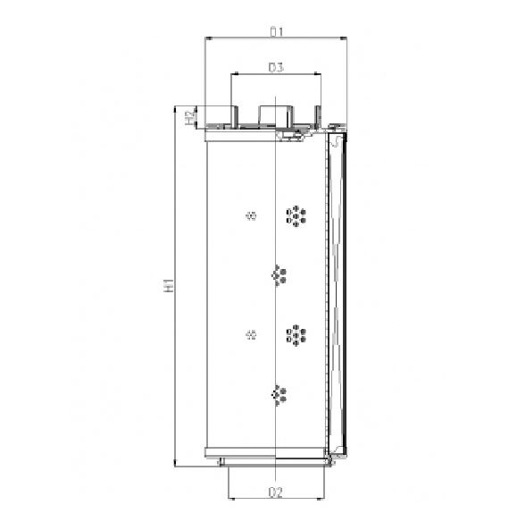 RHR1300G20B0/AB1 hydraulic filter element