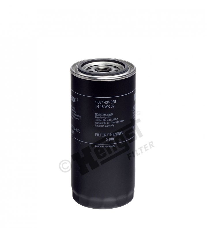 H18WK02 fuel filter spin-on