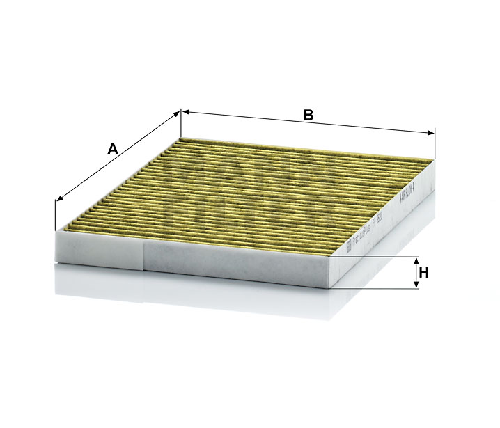 FP 2620 cabin air filter element (FreciousPlus)