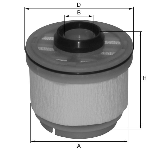 MFE1593A fuel filter element