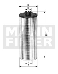 HU 6018 z oil filter element