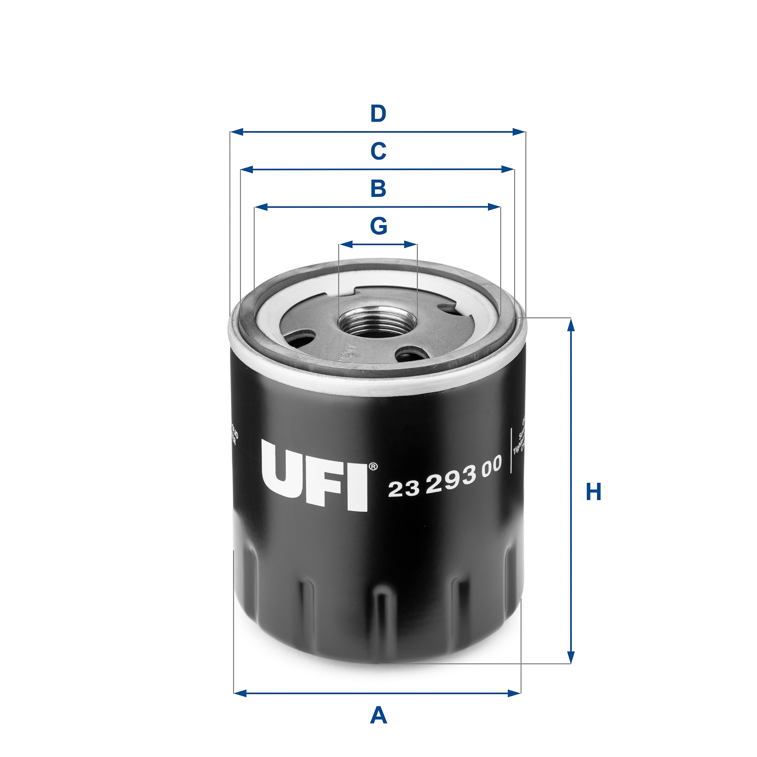 23.302.00 oil filter spin-on