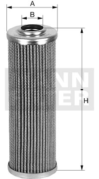HD 515 hydraulic filter element