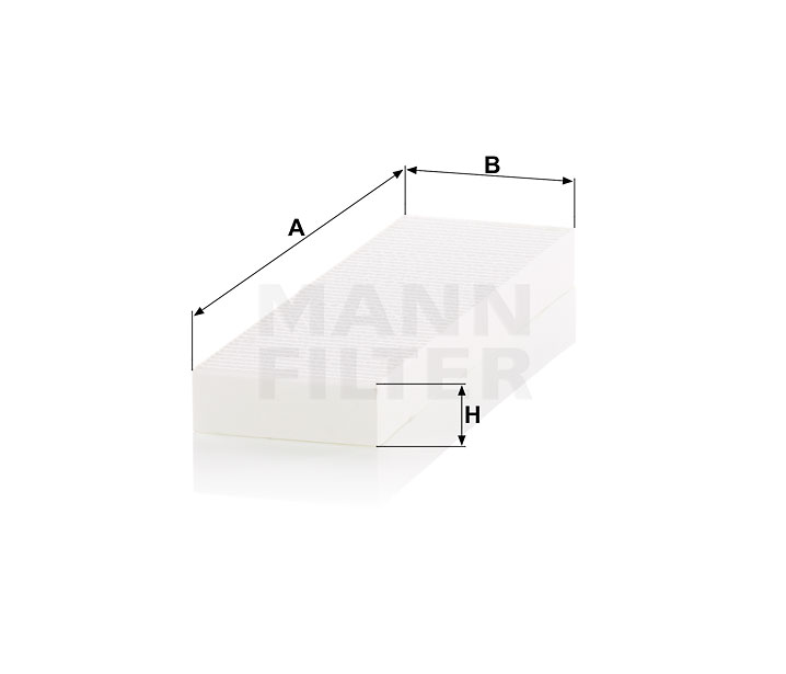 CU 45 002 cabin air filter element