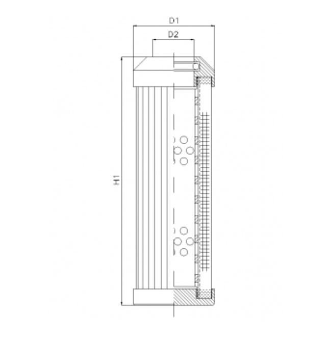 DMD149B25B hydraulic filter element