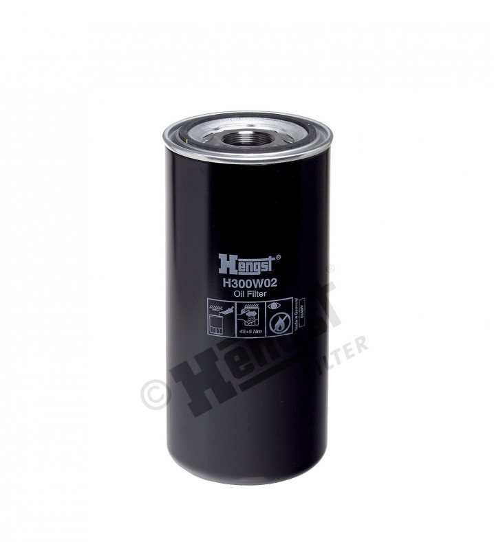 H300W02 oil filter spin-on
