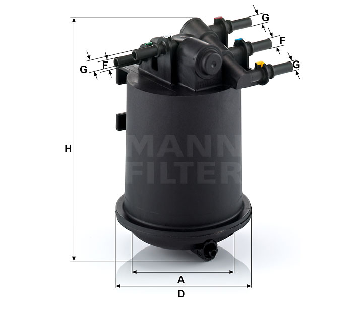 WK 939/1 fuel filter