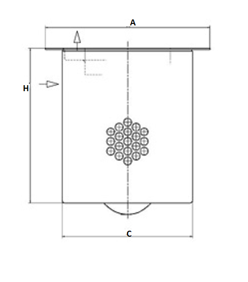 LE 135 002 x air/oil separator element