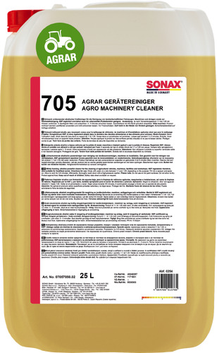SONAX AGRAR Equipment Cleaner - 25 liters