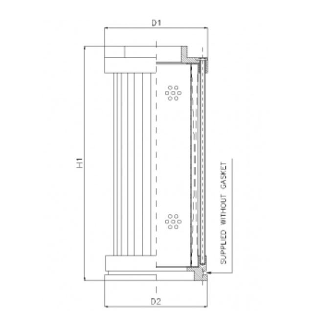 S440C25 hydraulic filter element