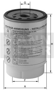 WK 924/1 x fuel filter