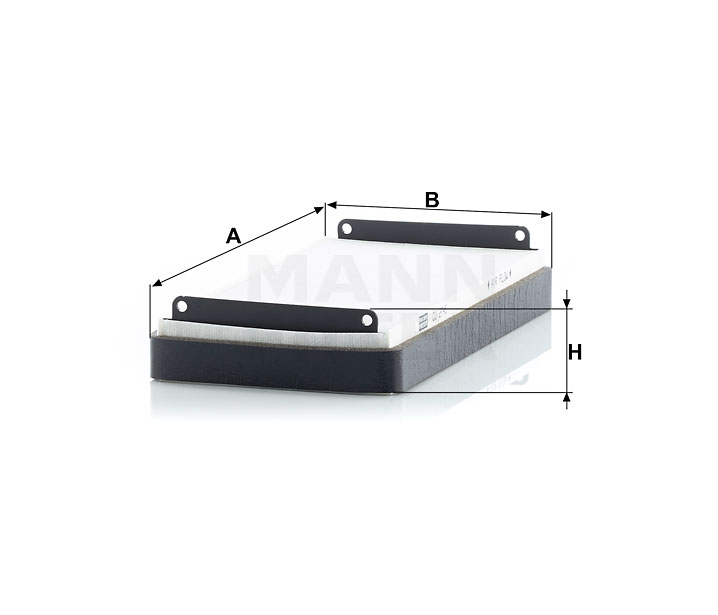 CU 2745-2 cabin air filter element