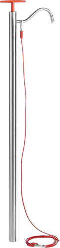 SONAX stainless steel barrel pump for flammable liquids