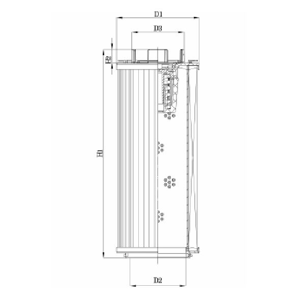 RHR2600S25B3/AB1 Filter element for return filter