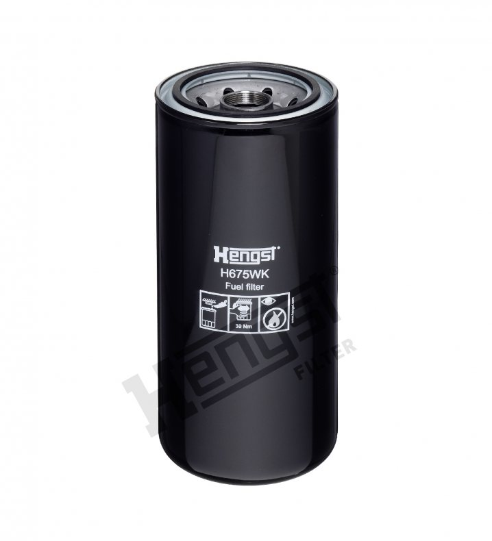 H675WK fuel filter spin-on