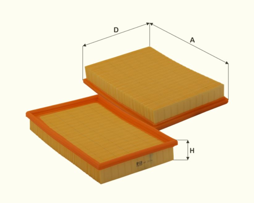 HP2038 air filter element