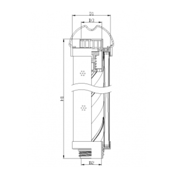 RHR185G15B3/016 hydraulic filter element