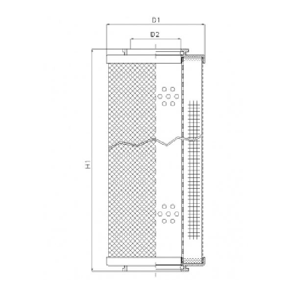 WG942 hydraulic filter element