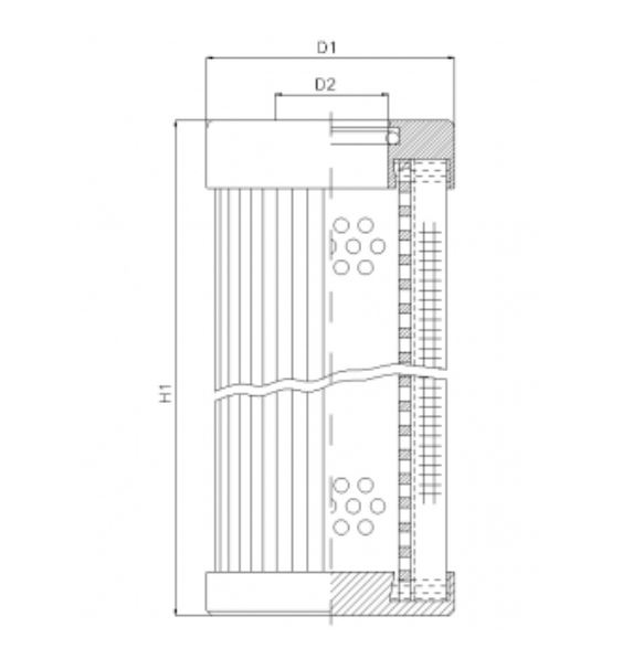 D130T10B hydraulic filter element