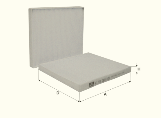 HC7119 cabin air filter element
