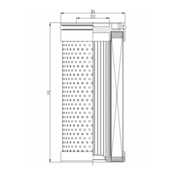 U111G06V/ESD hydraulic filter element