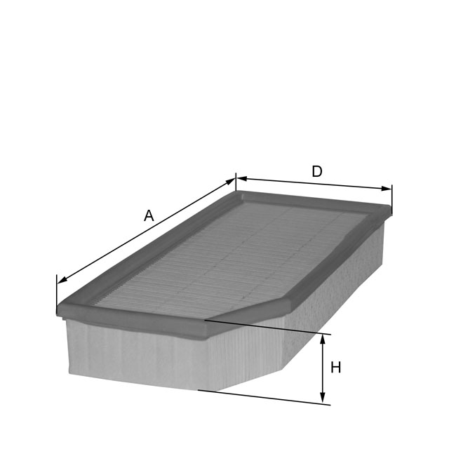 HP2249 air filter element