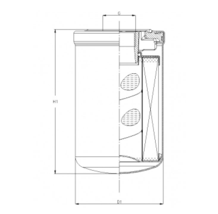 A422G06 hydraulic filter spin-on (HyCLEAN)