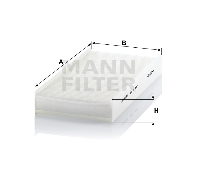 CU 3847 cabin air filter element