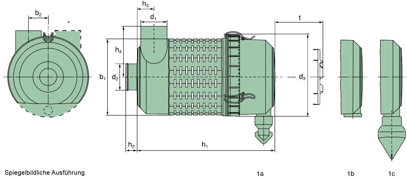 45 502 92 910 air filter (Europiclon mirror image)
