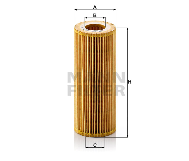 HU 722 y oil filter element