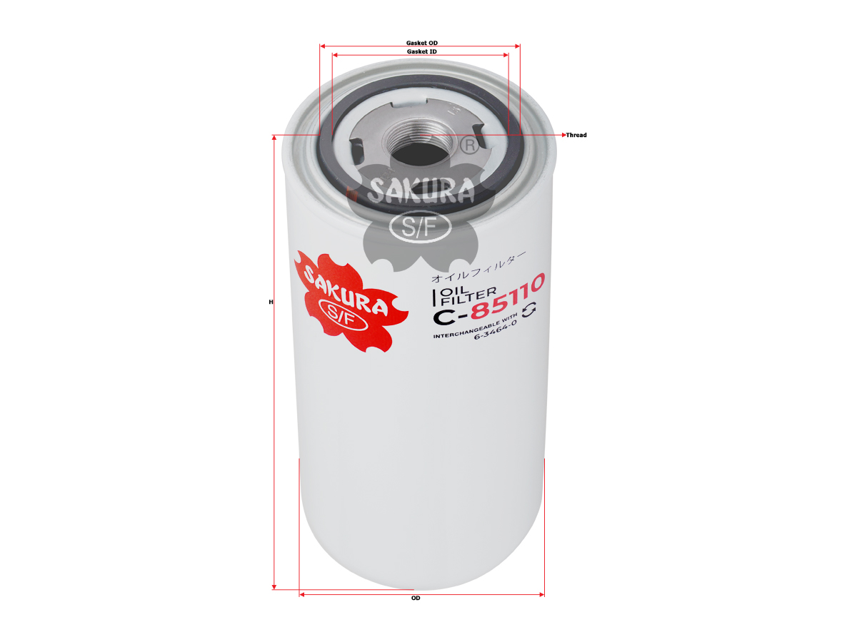 C-85110 hydraulic filter element