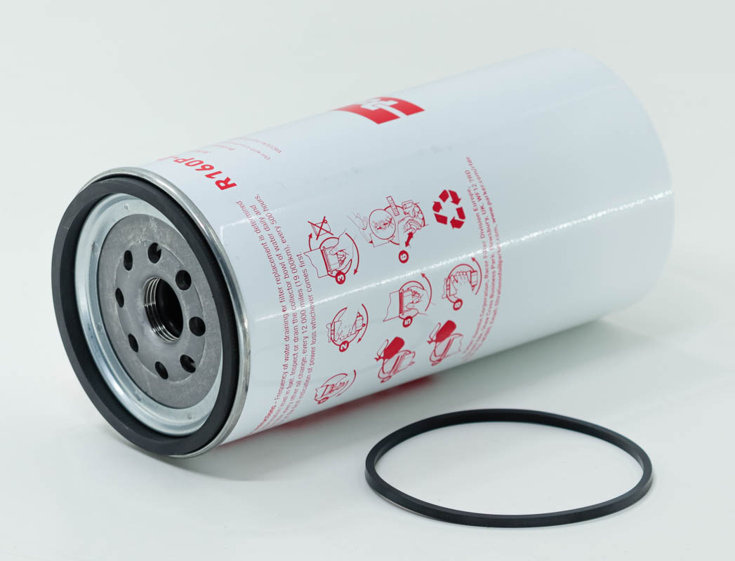 R160P-D-MAX fuel filter spin-on