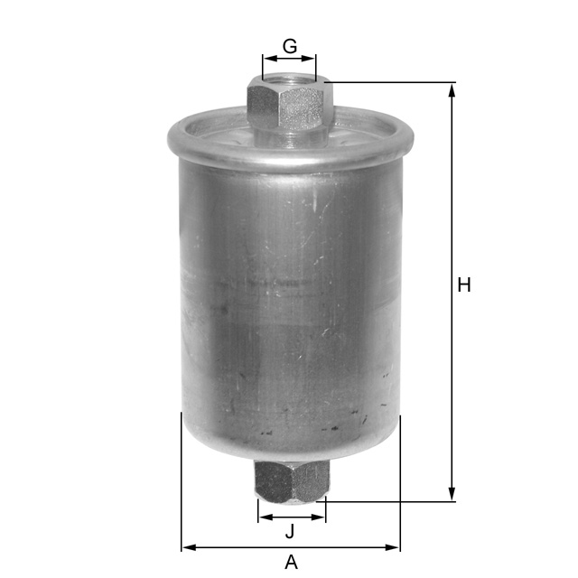 ZP8001FM fuel filter in-line