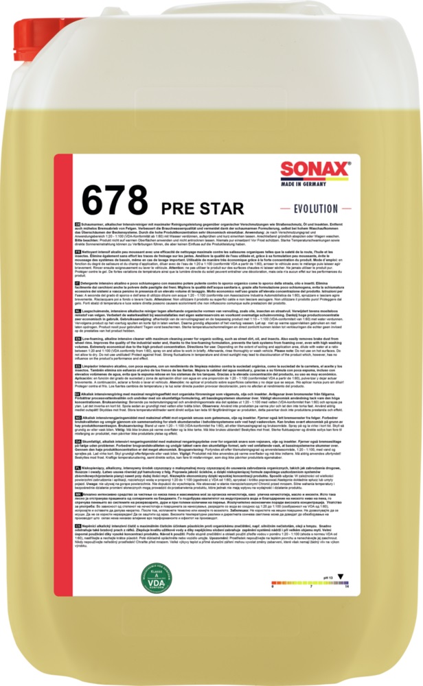 SONAX PreStar EVOLUTION - 25 L