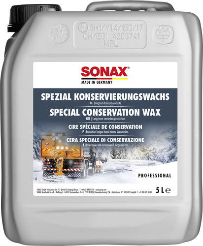 SONAX Special Preservative Wax - 5 liters
